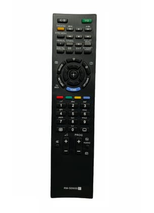LCD-LED Remote No. URC 67, Compatible with Sony Bravia LCD-LED TV Remote Control (Black) (Color Multicolor)