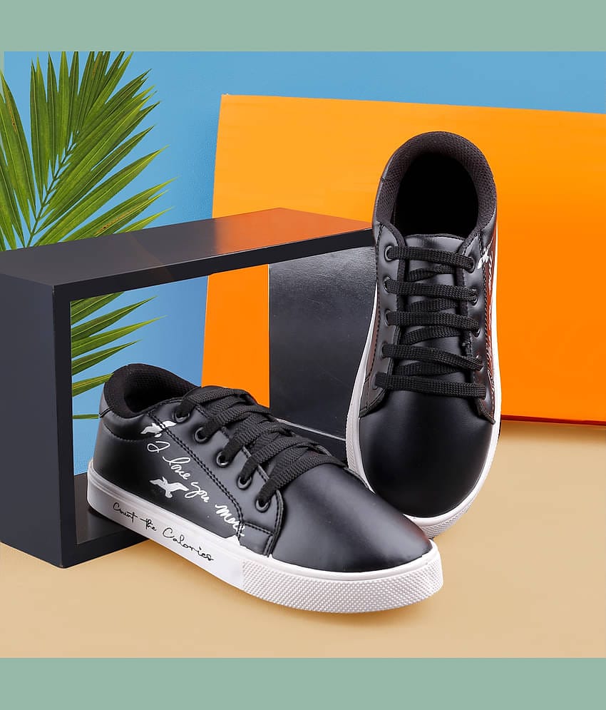 Aroom Black Women's Sneakers