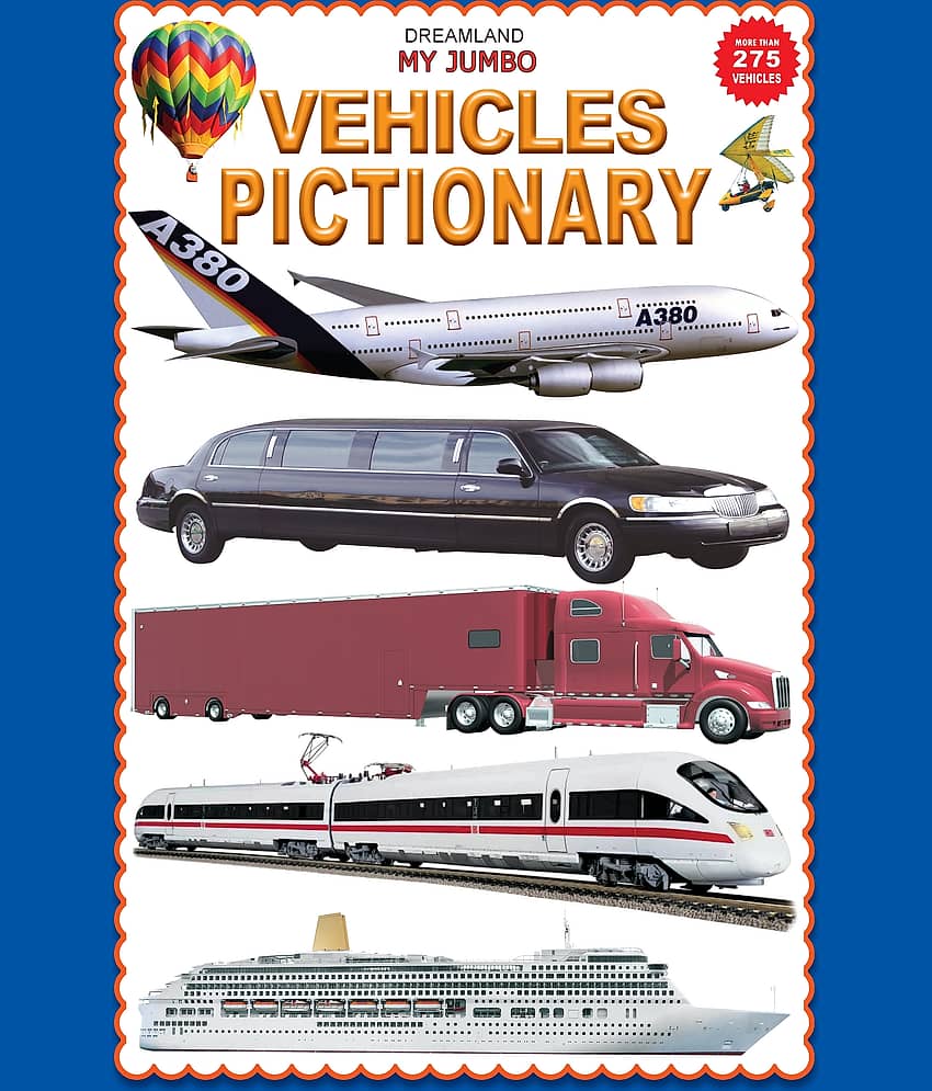 My Jumbo Vehicles Pictionary       - Picture Book