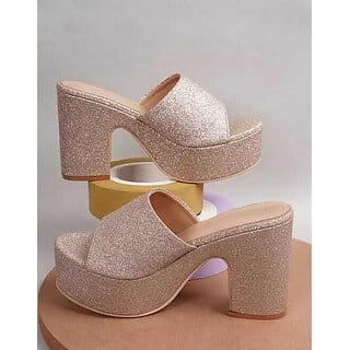 Women Wedges Sandal (Pink)