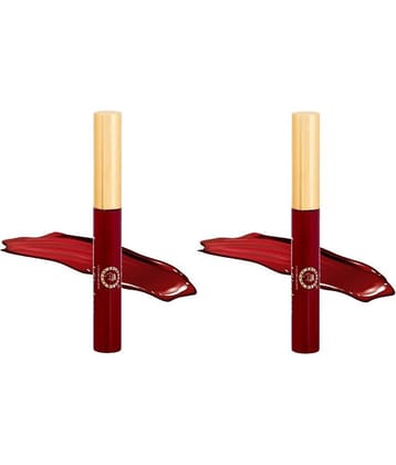Colors Queen Javval Liquid Sindoor Maroon Pack of 2 (5g Each)