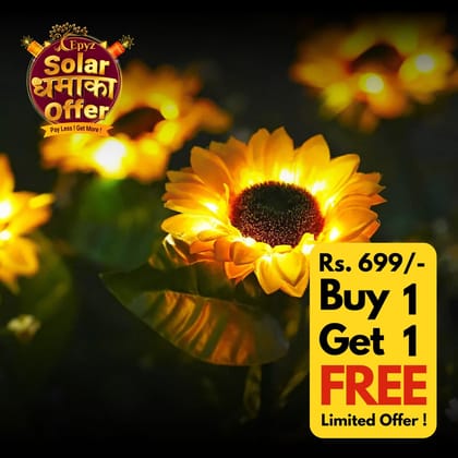 Sunflowers Solar Lights (Buy 1 Get 1 Free)