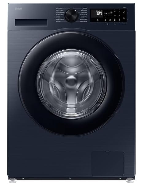 Samsung 9 kg, 5star, Super Speed, Wi-Fi, Hygiene Steam with Inbuilt Heater, Digital Inverter, Fully-Automatic Front Load Washing Machine (WW90DG5U24ASTL, NAVY)