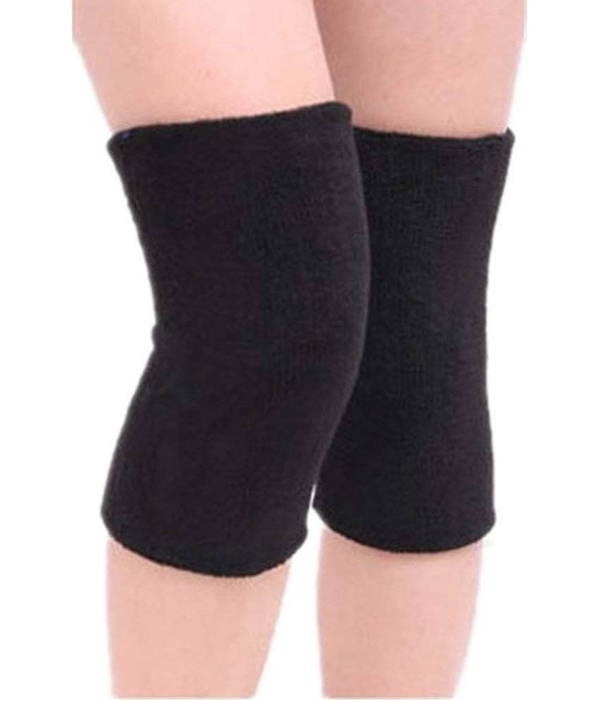 Fashiol Unisex Knee Warmers,Woolen Knee Cap Leg Warmer,Unisex Elastic Support Leg Warm & Winter Protector Knee Cap-Fully stretchable(Unisex)