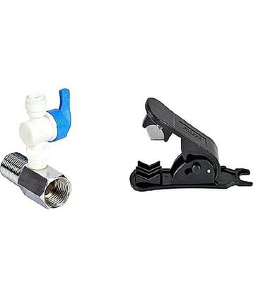 RO Inlet Valve Set 1/4" + Pipe Cutter