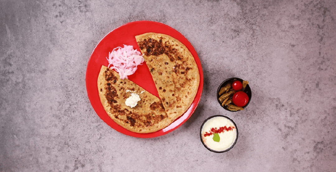 Paneer Pyaaz Paratha