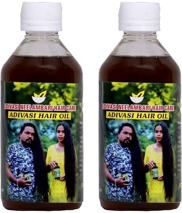ADIVASI NEELAMBARI - Hair Growth Rosemary Oil 200 ml ( Pack of 2 )