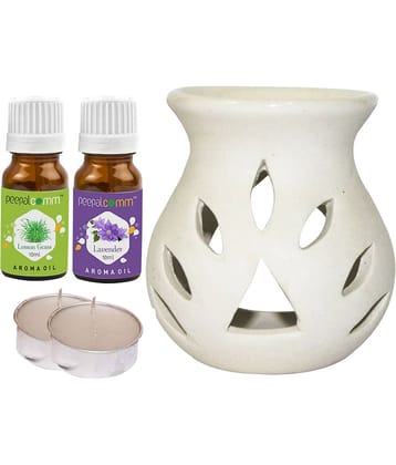 Peepalcomm Ceramic Aroma Oils & Diffusers Set - Pack of 5