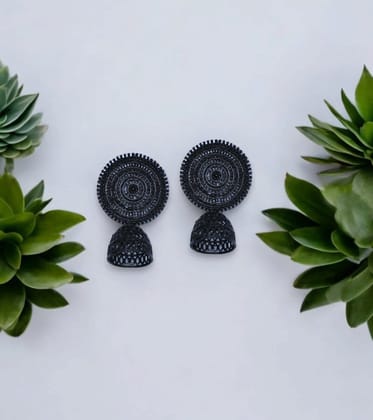 Black Bell Jhumkis