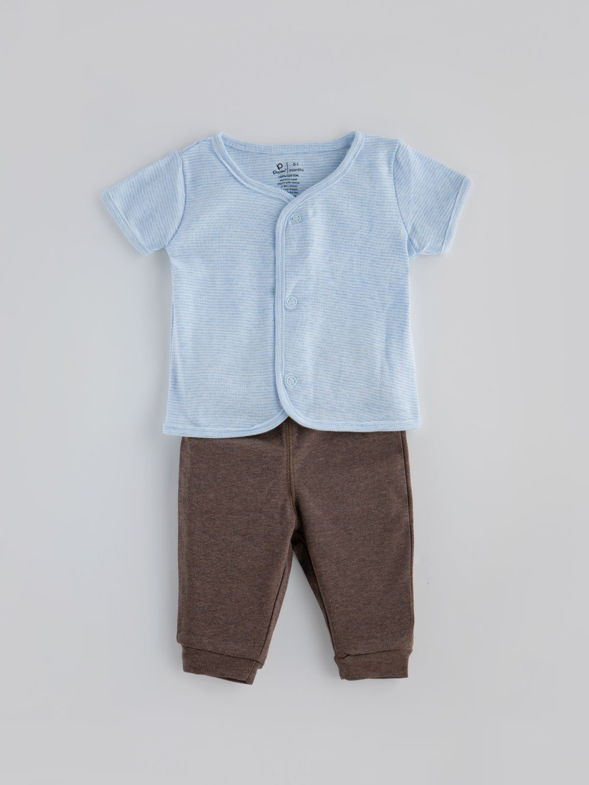Skin-friendly & Comfy Coordinated Set for Newborn Boys-0-1 M