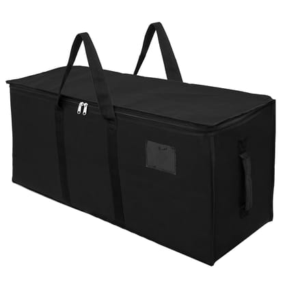 Storite Jumbo Super-Size 90 L Canvas Moisture Proof MultiPurpose Heavy Duty Storage Bag for Toys/Stationery/Blankets/Clothes/Moving Bags With Strong Reinforced Handles Rectangular (88x38x27 cm), 