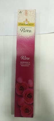 Mangaldeep Premium quality incense Flora Rose Refreshing & long lasting Fragrance 