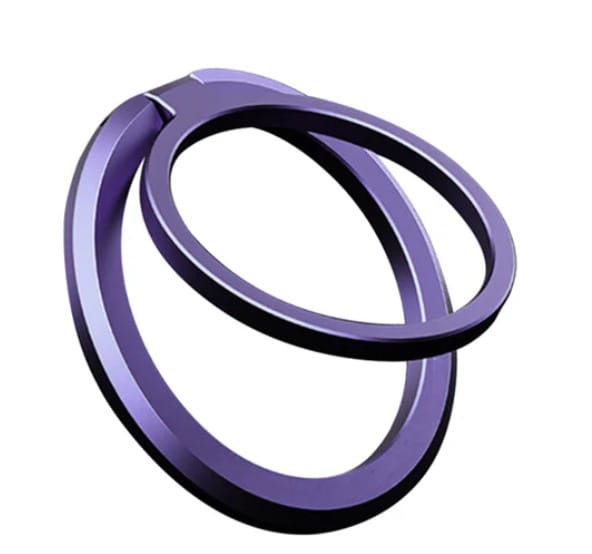 Dream - Magnetic Aluminium Ring iPhone Holder & Stand - Purple