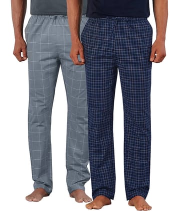 XYXX Pack of 2 Pyjama For Men's ( Multi )