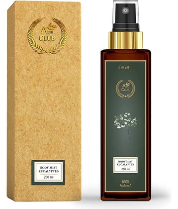 AGRI CLUB - Eucalyptus Body Mist For Men,Women 200 ml ( Pack of 1 )
