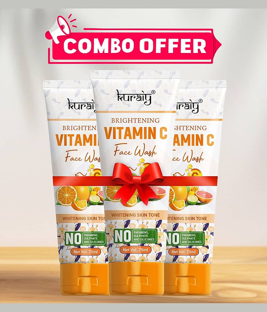 KURAIY Vitamin C for Face Cream Pigments Dark Spots Removal Facial Cream Pack Of 2