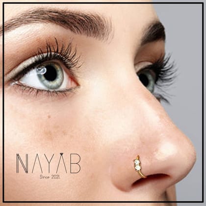 Elegant Nose Ring - Nug Design