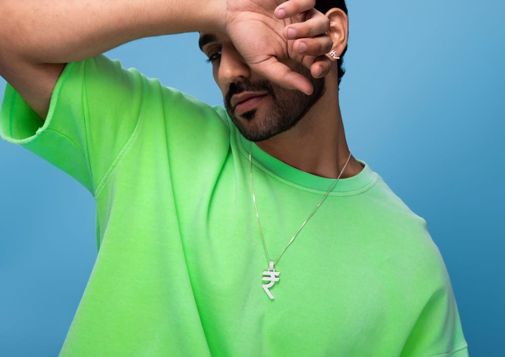 Rupee Bling Pendant | MC Stan Rupees Chain