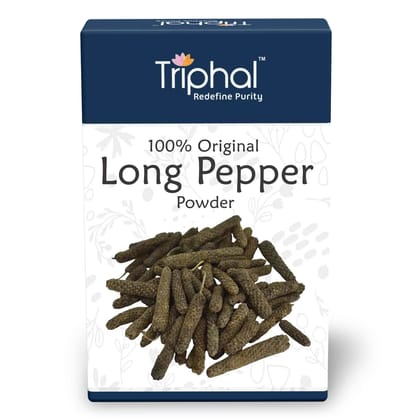 Long Pepper Powder – Pipali Powder – Pipal Badi Churn | Authentic Herb by Triphal