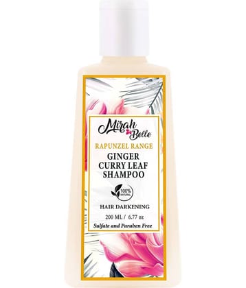 Mirah Belle Natural & Organic - Hair Darkening- Darkens Grey Hair - Sulfate,Paraben Free Shampoo 200 mL