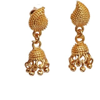 Earring brass plating alloy steel for girls (pack of 1)