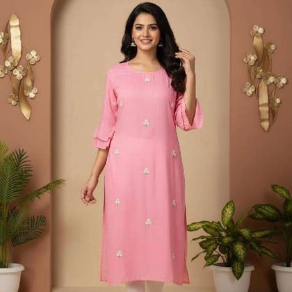 Premium Rayon Fabric Kurti for Everyday Wear