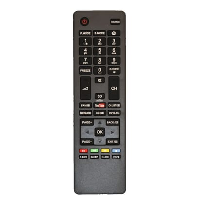 LED or LCD Remote No. 18H, Compatible with Haier LCD or LED TV Remote Control (Exactly Same Remote will Only Work)
