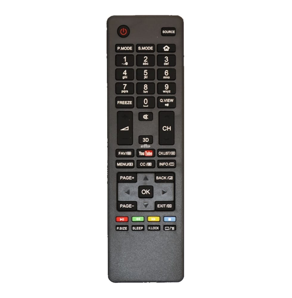 LED or LCD Remote No. 18H, Compatible with Haier LCD or LED TV Remote Control (Exactly Same Remote will Only Work)