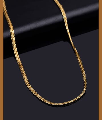 FASHION FRILL Gold Plated Brass Chain ( Pack of 1 )