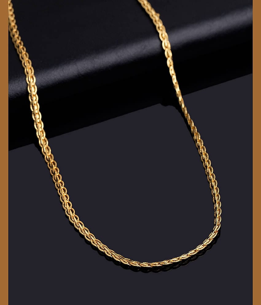 FASHION FRILL Gold Plated Brass Chain ( Pack of 1 )
