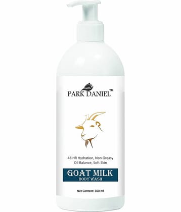 Park Daniel  Goat Milk Body Wash with UV White Natural Cream for Cleaness Glowing Body Wash 300 mL