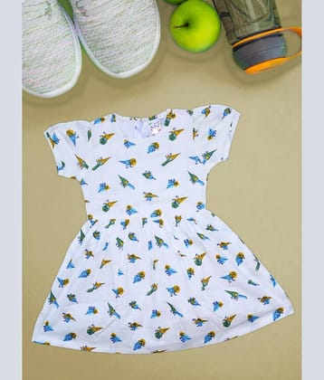 Me N My CLOSET 100% Cotton For Girls ( , White )