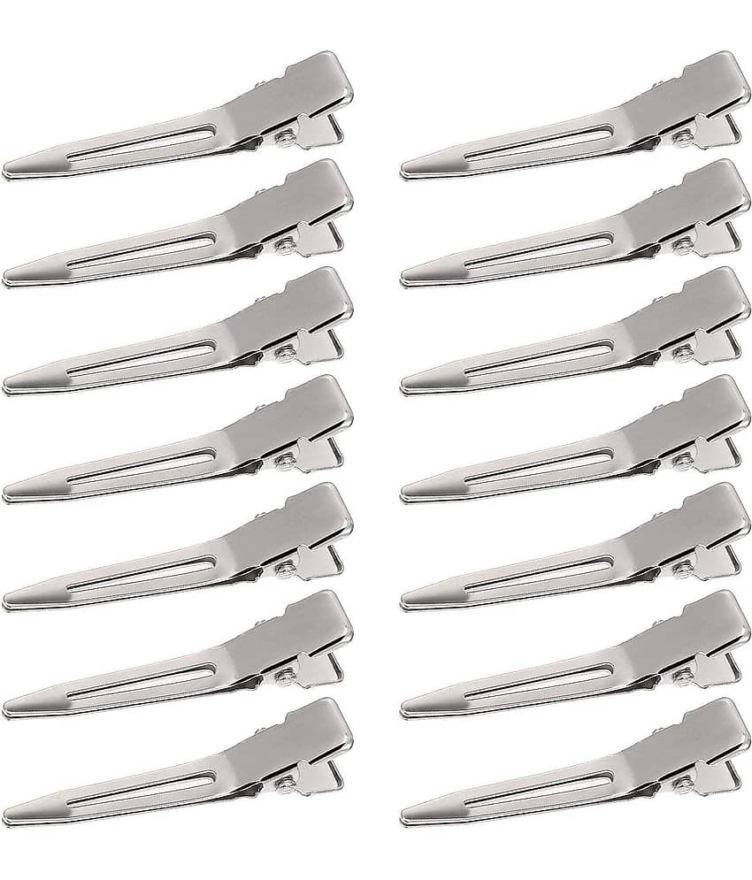 FOK Silver Casual Hair Clip