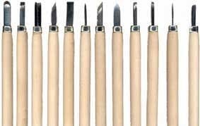 Meyco Hobby Wood Carving Tool Set of 12 Pcs