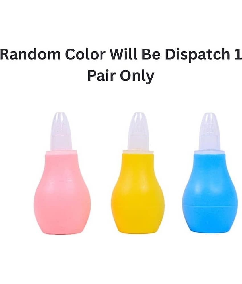 Kalra Magic Breathing Easy for Bulb Suction Mucus Safe & Soft | Cleaner Nose Newborn Infants Aspirator Nasal Silicone Reusable Baby Portable Relief Congestion BPA-Free Blocked Flexible Toddlers Newborns Gentle Pack 1