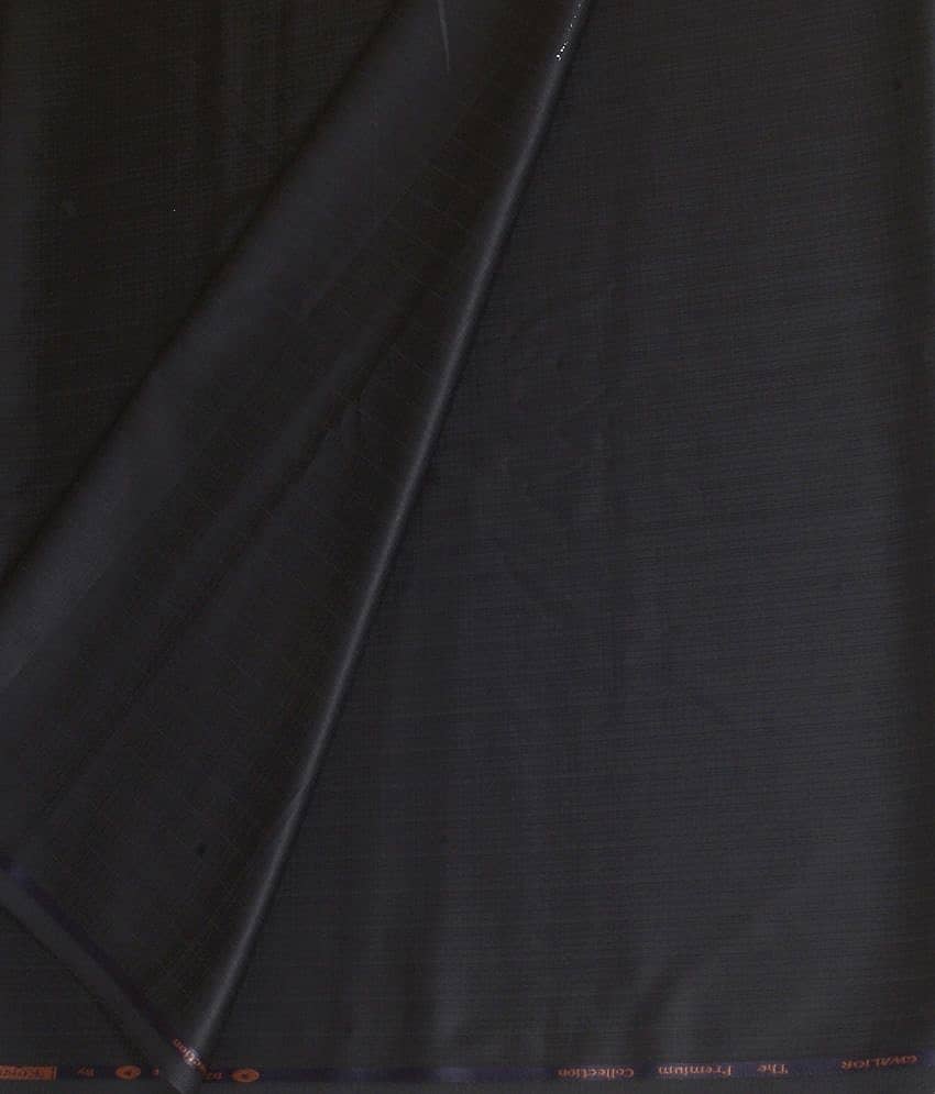 Kundan Sulz Gwalior Black Poly Viscose Unstitched Pant Piece