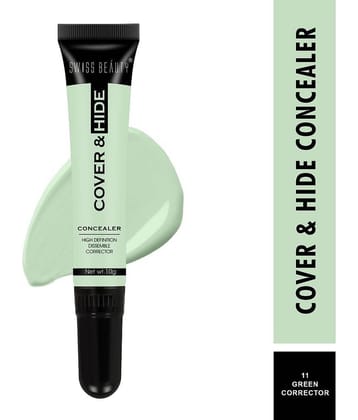 Swiss Beauty Cover & Hide Concealer  Cream Concealer Tan 10 mL