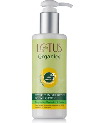 Lotus Organics+ Mystic Indulgence Lotion 200ml