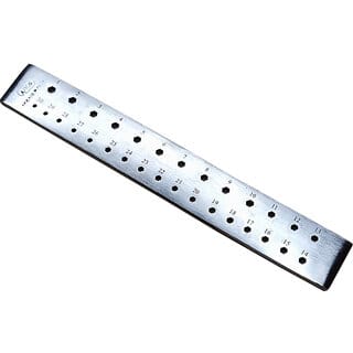 Scorpion Draw Plate Monopoly Brand, Hexagonal Holes 8 Inch- 30 Holes