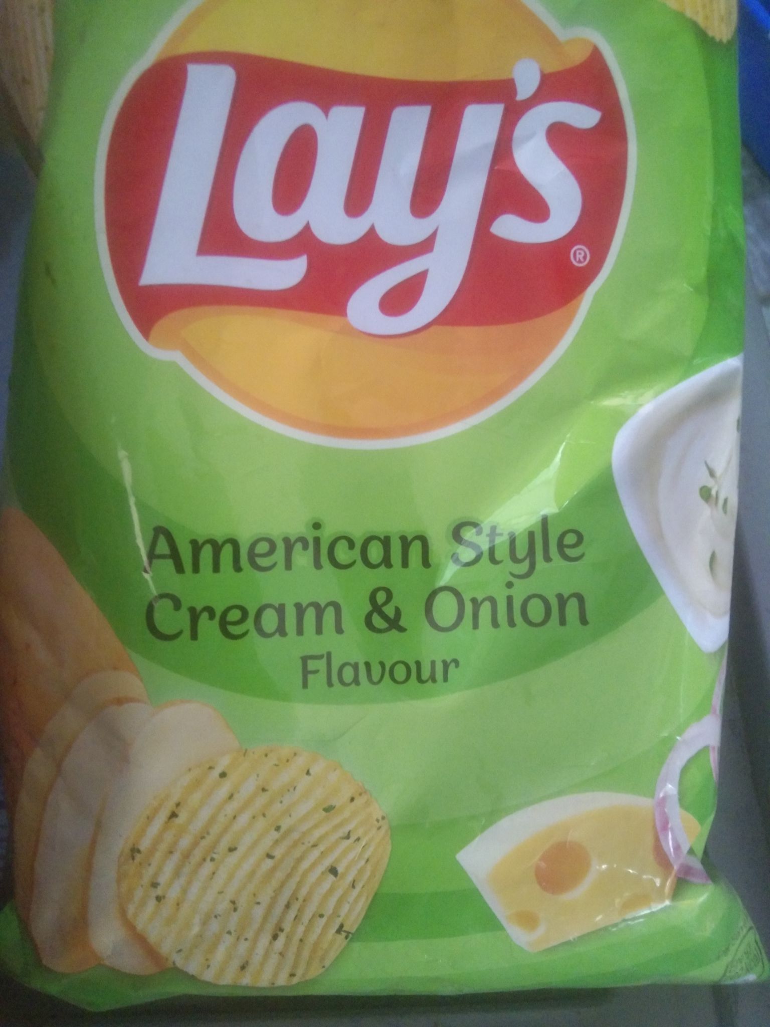 Lays cream & onion