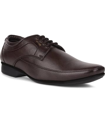 Liberty Brown Men's Derby Formal Shoes