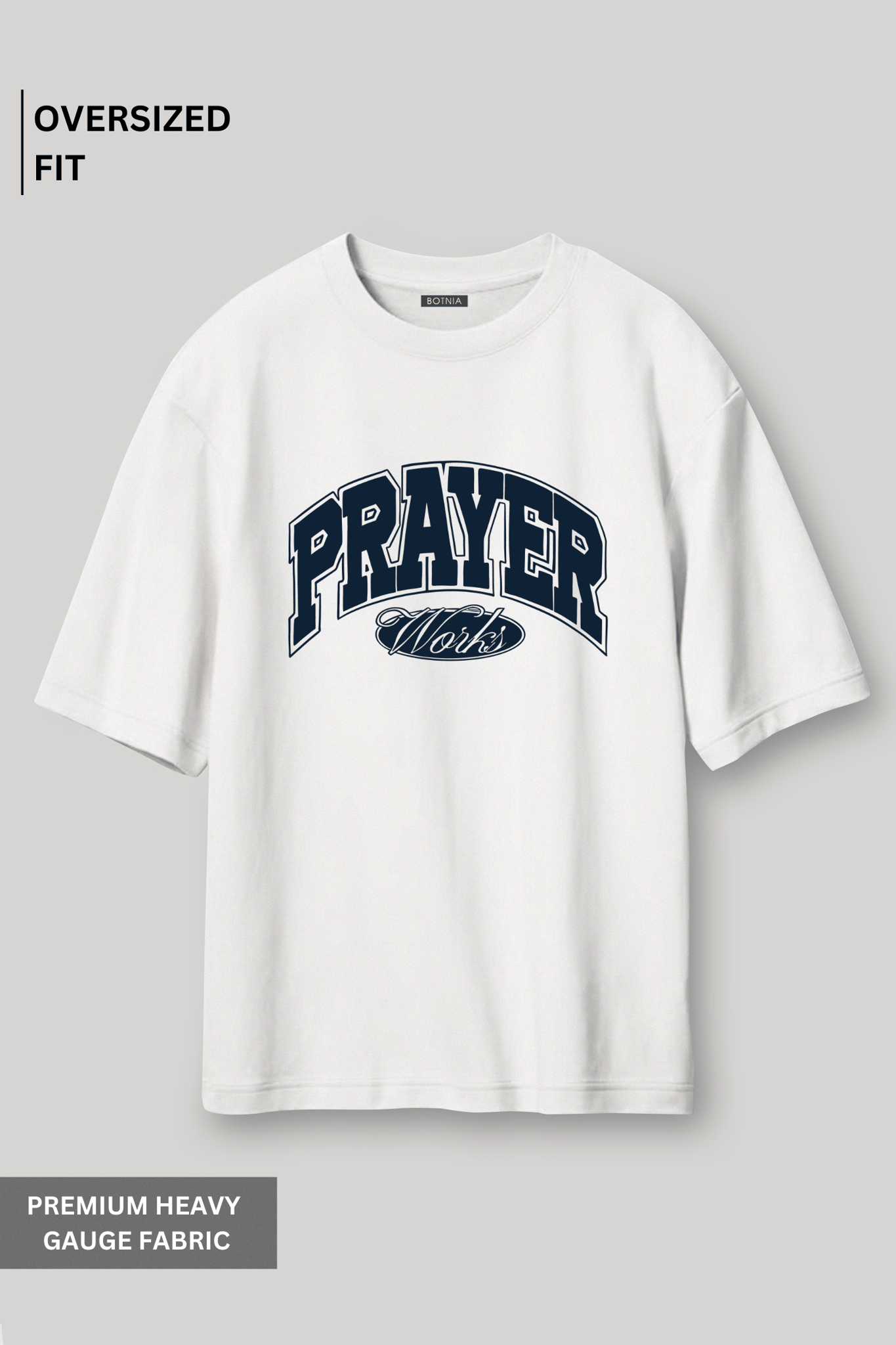 Prayer Works- Oversized t-shirt-XS