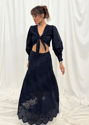 Calipso Co-rd set-Dark blue / XS