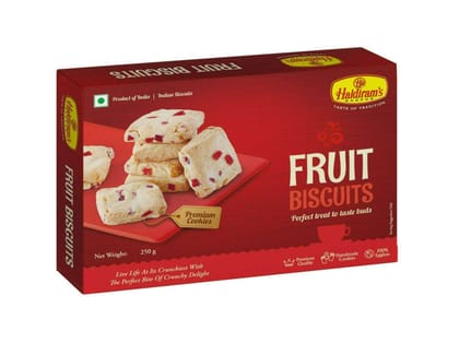 Haldiram's Nagpur Fruit Cookies - 250 gm