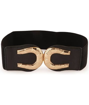 STYLE SHOES - Faux Leather Women's Stretchable Belt ( Pack of 1 )