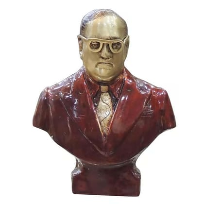Brass Showpiece Ambedker Ji Statue - Symbol of Knowledge & Courage, Height : 13.5 Inch (BSMAS534 X)