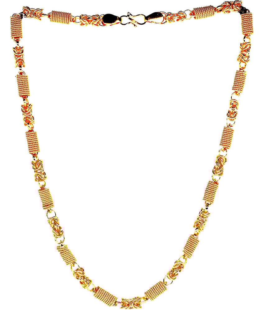 SHANKH-KRIVA Gold Plated Chain ( Set of 1 )