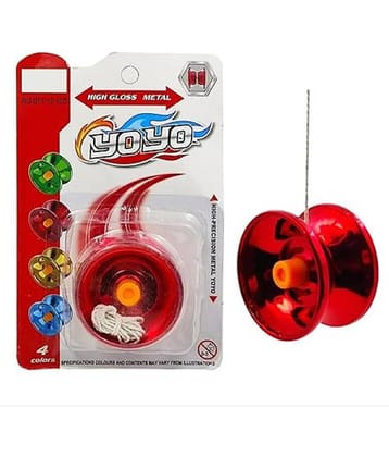 DENFE  Fine Quality High Speed YoYo Spinner for Tricks and Skills Toy (Multi-Color) Pack of 1