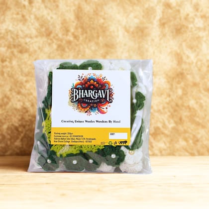 Handmade Woolen Samai Mat [19X19cm]