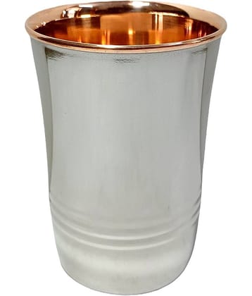 A & H ENTERPRISES - Copper Glasses 250 ml ( Pack of 1 )